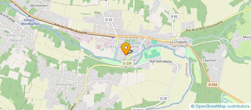 localisation de l'entreprise MC BABYLONE  CRECY-LA-CHAPELLE