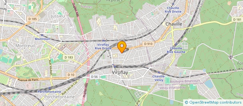 localisation de l'entreprise MC.BAG  VIROFLAY