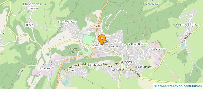 localisation de l'entreprise MC BARBER  MAICHE