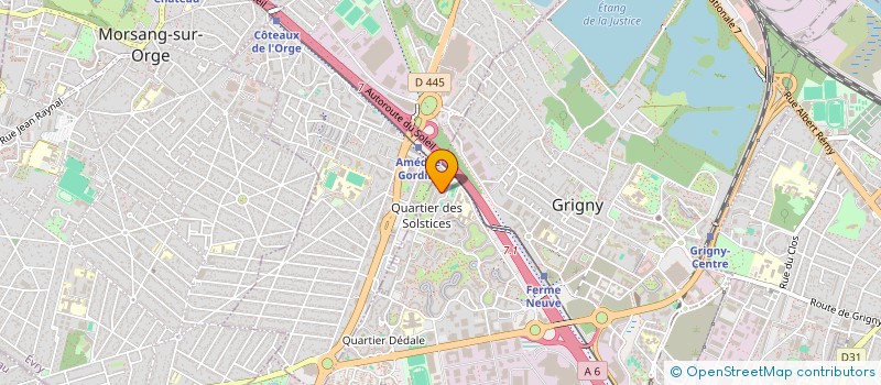 localisation de l'entreprise MC BAT à GRIGNY