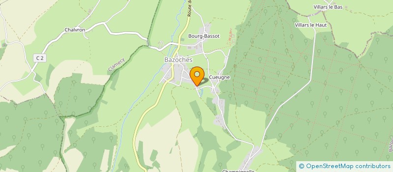 localisation de l'entreprise MC BATI à BAZOCHES
