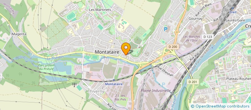 localisation de l'entreprise MC BATIMENT  MONTATAIRE