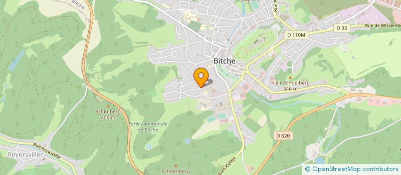 localisation de l'entreprise MC BATIMENT  BITCHE