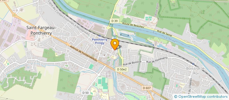 localisation de l'entreprise MC BATIMENT  SAINT-FARGEAU-PONTHIERRY