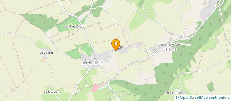 localisation de l'entreprise MC BERTHOUVILLAIS  BERTHOUVILLE