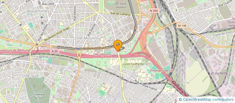 localisation de l'entreprise MC BUSINESS à LILLE