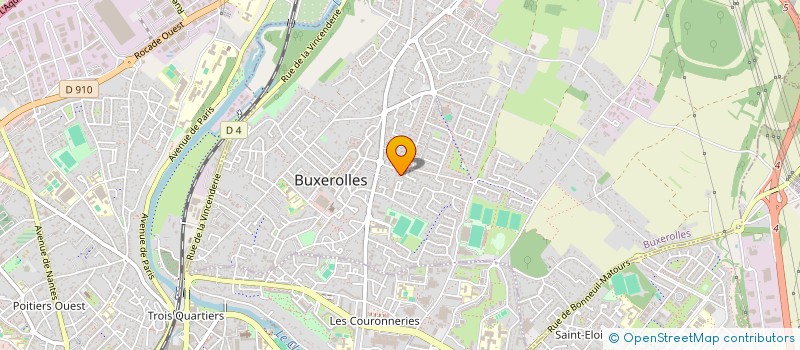 localisation de l'entreprise MC & C CONSULTING à BUXEROLLES