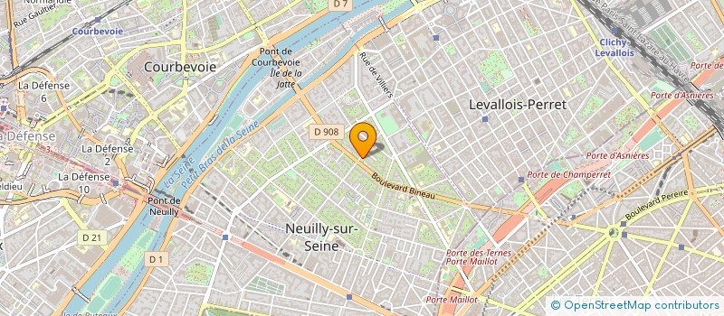 localisation de l'entreprise MC CAPITAL à NEUILLY-SUR-SEINE