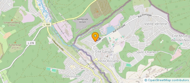 localisation de l'entreprise MC CAPITAL  PETITE-ROSSELLE