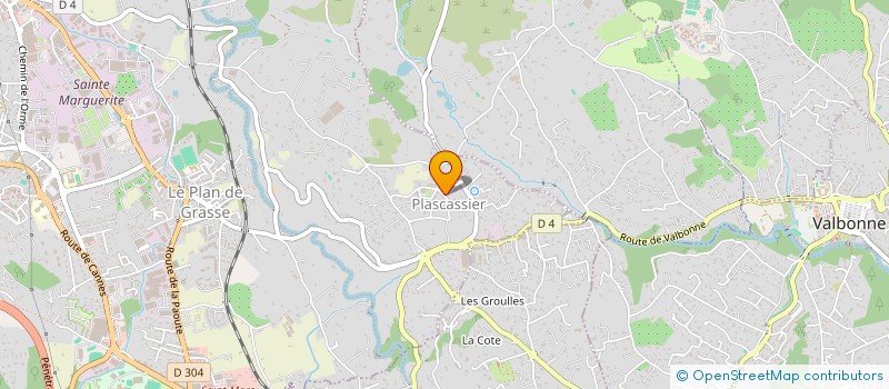 localisation de l'entreprise MC CAR RIVIERA  GRASSE