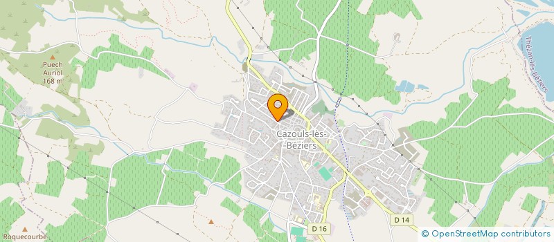 localisation de l'entreprise MC CARRELAGE  CAZOULS-LES-BEZIERS