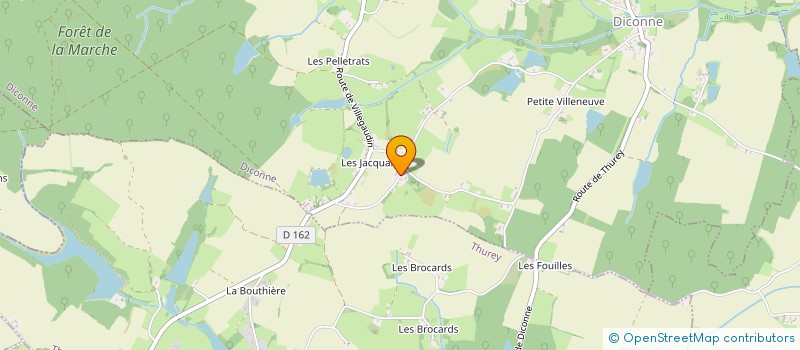 localisation de l'entreprise MC CARRELAGE  DICONNE