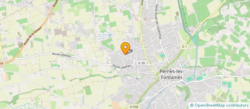 localisation de l'entreprise MC CARRETIER  PERNES-LES-FONTAINES