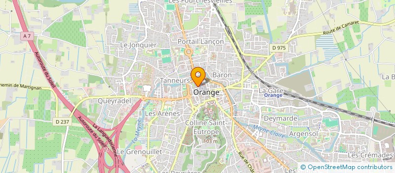 localisation de l'entreprise MC CHAUSSEUR  ORANGE