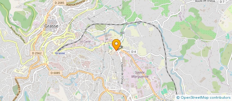 localisation de l'entreprise MC CODE  GRASSE