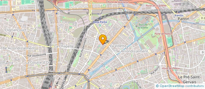 localisation de l'entreprise MC CONCEPT  PARIS