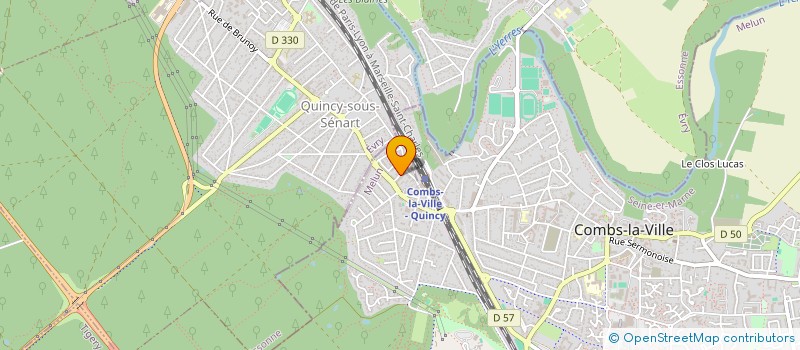 localisation de l'entreprise MC CONCEPT RACING  COMBS-LA-VILLE