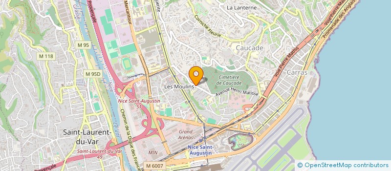 localisation de l'entreprise MC CONSEIL à NICE