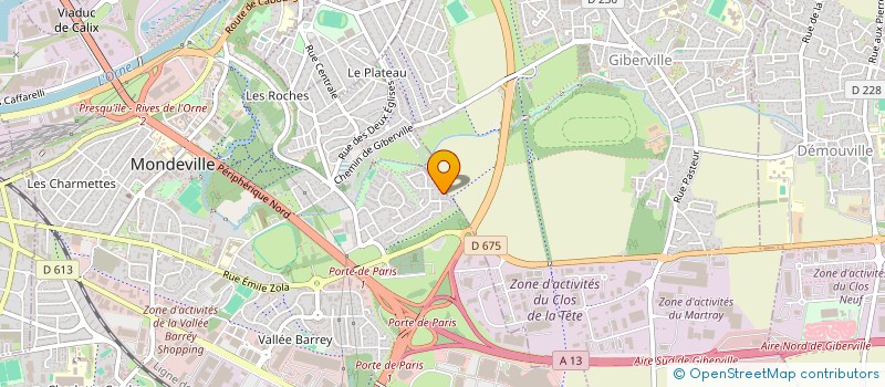 localisation de l'entreprise MC CONSEIL  MONDEVILLE