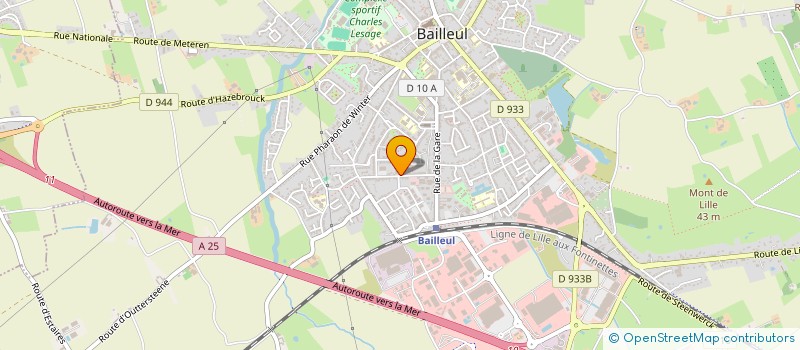 localisation de l'entreprise MC/CONSEIL à BAILLEUL