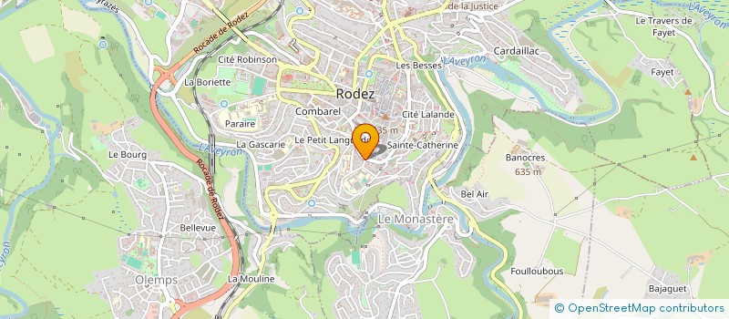 localisation de l'entreprise MC CONSEIL EXPERT  RODEZ