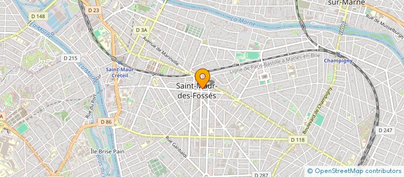 localisation de l'entreprise MC-CONSEILS à SAINT-MAUR-DES-FOSSES