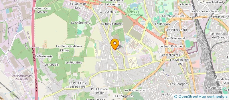localisation de l'entreprise MC CONSEILS à SARAN