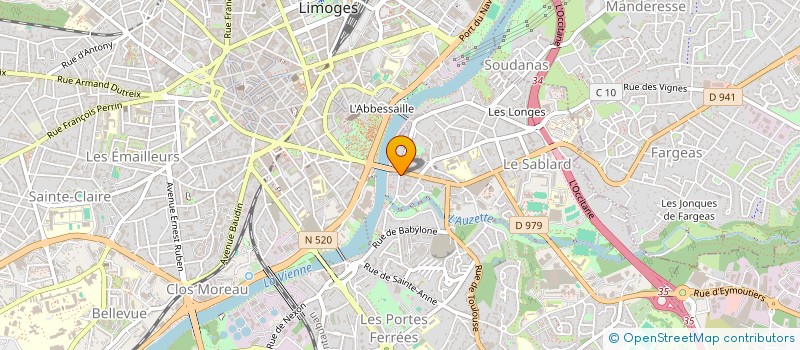 localisation de l'entreprise MC CONSEILS & AUDIT EURL à LIMOGES