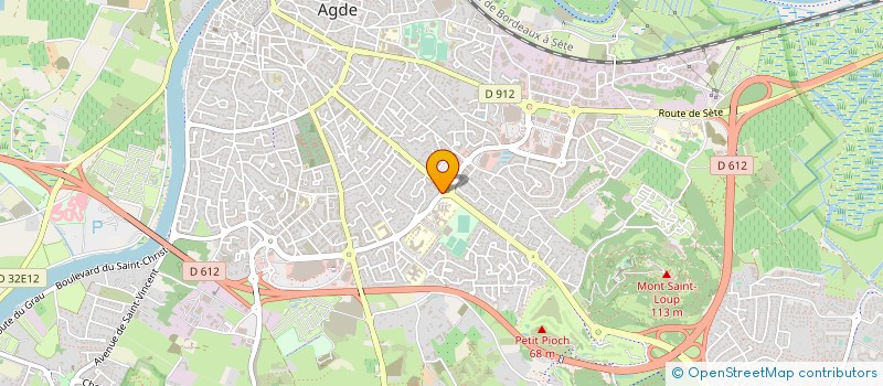 localisation de l'entreprise MC CONSTRUCTIONS  AGDE