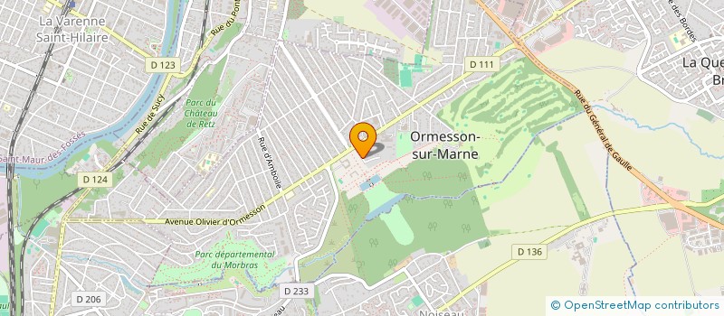 localisation de l'entreprise MC CONSULT à ORMESSON-SUR-MARNE