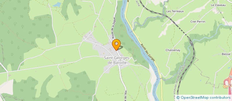 localisation de l'entreprise MC-CONSULTANT  SAINT-GEORGES-DE-BAROILLE