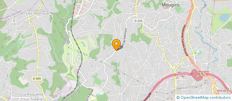 localisation de l'entreprise MC CONSULTING à MOUGINS