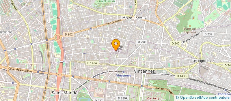 localisation de l'entreprise MC CONSULTING à MONTREUIL