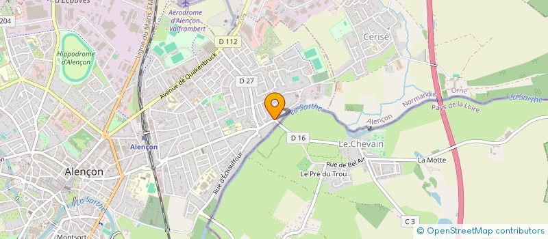 localisation de l'entreprise MC CONSULTING à ALENCON