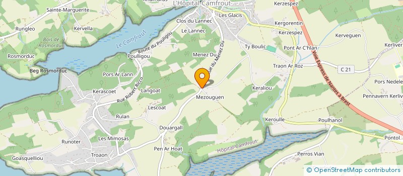 localisation de l'entreprise MC CORP  L HOPITAL CAMFROUT