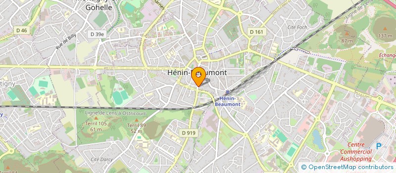 localisation de l'entreprise MC COVER SARL à HENIN-BEAUMONT