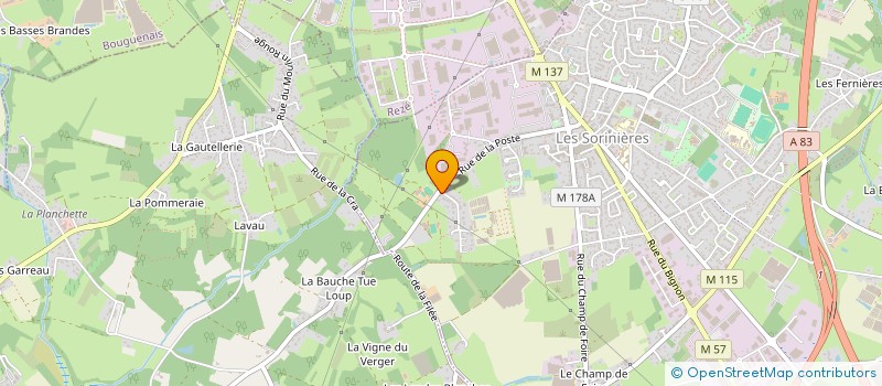 localisation de l'entreprise MC CREATIVE GAMES  SORINIERES (LES)