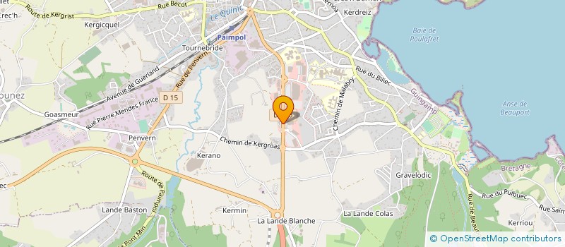 localisation de l'entreprise MC CREDITS  PAIMPOL