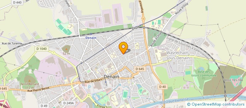 localisation de l'entreprise MC CUISINES ET BAINS à DENAIN