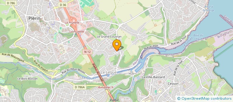 localisation de l'entreprise MC-CURIE  PLERIN