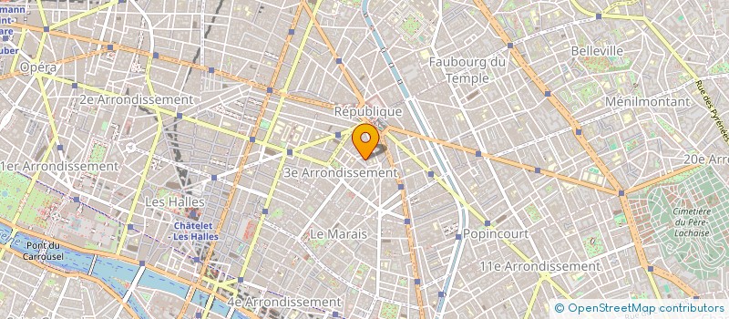 localisation de l'entreprise MC DABI ET CO  PARIS