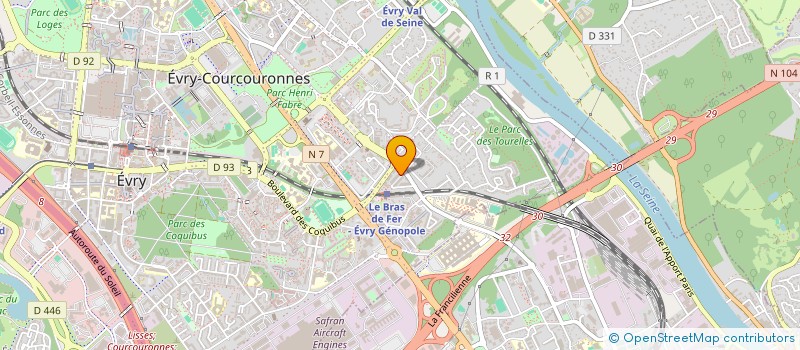 localisation de l'entreprise MC DATA CONSULTING à EVRY-COURCOURONNES