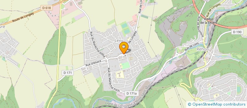 localisation de l'entreprise MC-DC FUSION  LEXY