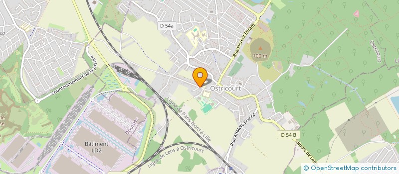 localisation de l'entreprise MC DEPANNAGE  OSTRICOURT