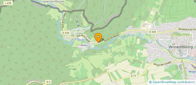 localisation de l'entreprise MC DESIGN  WISSEMBOURG