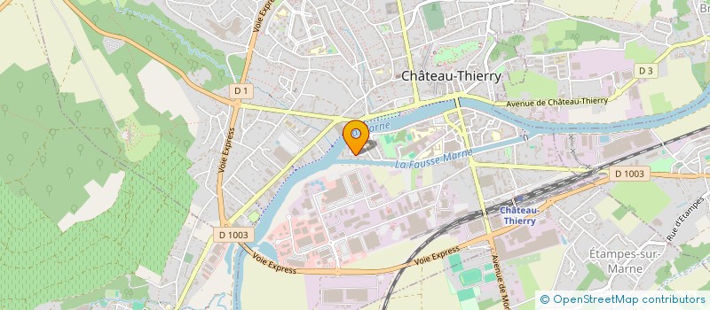 localisation de l'entreprise MC DESIGN RENOVATION  CHATEAU-THIERRY