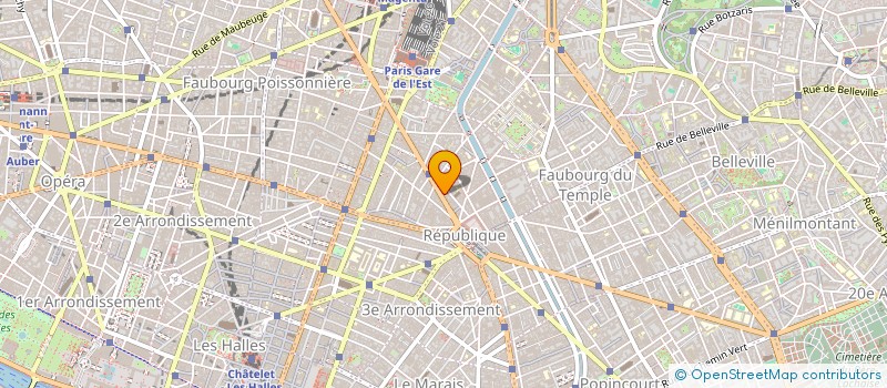 localisation de l'entreprise MC DEVELOPPEMENT  PARIS