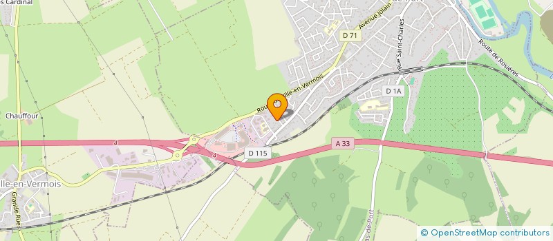 localisation de l'entreprise MC DEVELOPPEMENT  SAINT-NICOLAS-DE-PORT