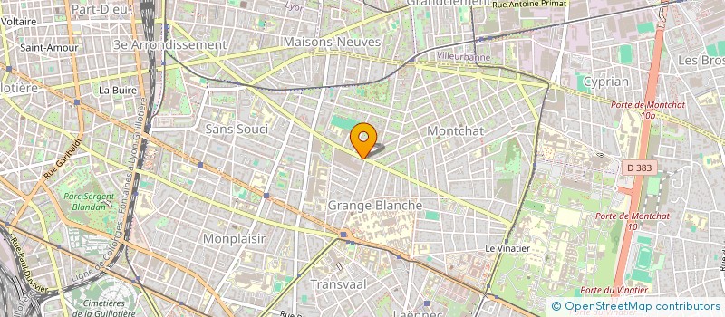 localisation de l'entreprise MC DEVELOPPEMENT  LYON