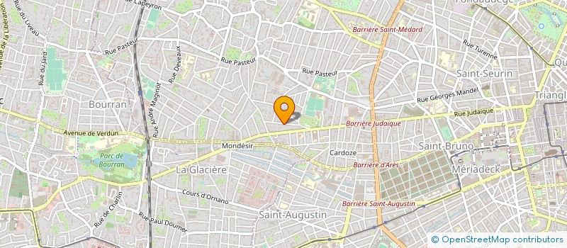 localisation de l'entreprise MC DIAG à BORDEAUX